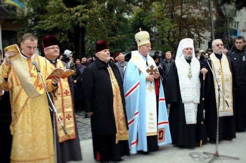 В Івано-Франківську урочисто відкрили погруддя королю Данилу Галицькому.(ФОТО)